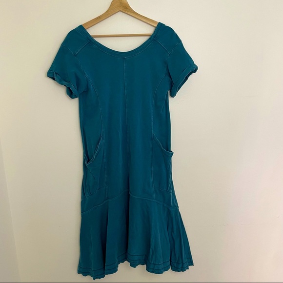 Anthropologie | Saturday Sunday Blue Utility Dress - Picture 1 of 11